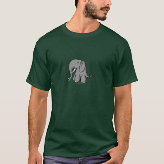 Big Nose Elephant Shirt (Voorkant)