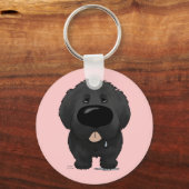 Big Nose Newfoundland Sleutelhanger (Voorkant)