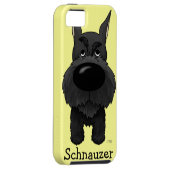 Big Nose Schnauzer Case-Mate iPhone Case (Back/Rechts)