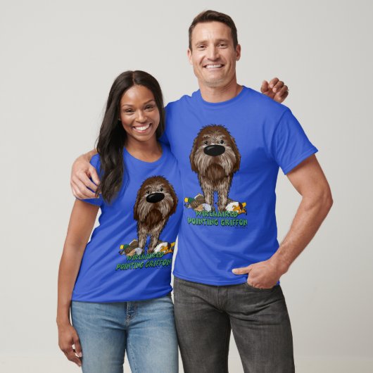 Big Nose Wirehaered Pointing Griffon T-shirt (Unisex)