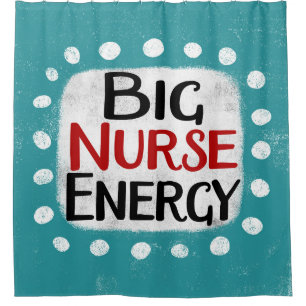 Big Nurse Energy Douchegordijn