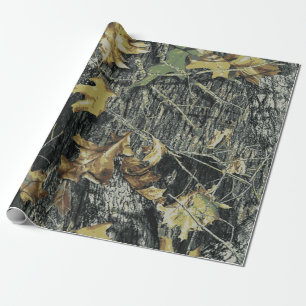 Big Oak Tree Camo, cadeaupapier, inpakken, geschen Cadeaupapier
