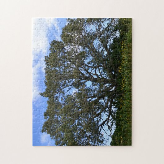 Big Oak Tree Meadow et Sunflower Puzzle (Vertical)
