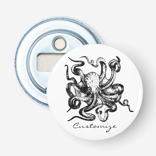 Big octopus Thunder_Cove Button Flesopener (Voorkant)