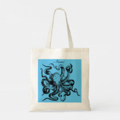 Big octopus Thunder_Cove Tote Bag (Achterkant)