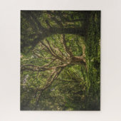 Big Old Tree in het bos Legpuzzel (Verticaal)
