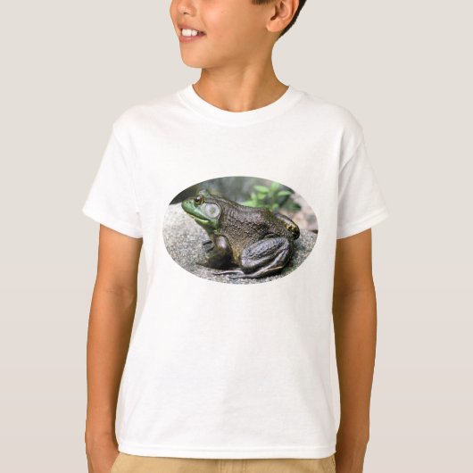 Big Ole Bullfrog Natuur T-Shirt (Voorkant)