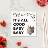 Big one Birthday Photo Napkins Servet (Insitu)