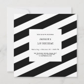 Big One Eerste Verjaardag Foto Zwart Wit Kaart (Achterkant)