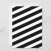 Big One First Birthday Modern Photo Black White Kaart (Achterkant)