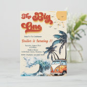Big One Invitation de Surf | Grande Vague (Debout devant)