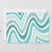 Big One Photo Invitation | Beach Birthday Kaart (Achterkant)