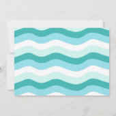 Big One Surf Up Anniversaire Merci Cartes (Dos)