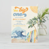 Big One Surfing Invitation | Invitation à grande v (Debout devant)
