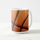 Big Orange Basketball, Café Mug (Devant droit)