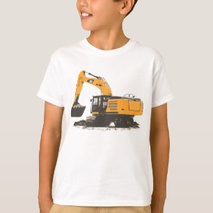 Big Oranje Retro Excavator #3 T-shirt