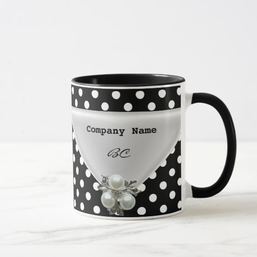 Big Order Mok Cup Polka Dot Black Pearl (Rechts)