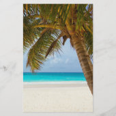 Big Palm Tree Beach Weduwmenu (Achterkant)