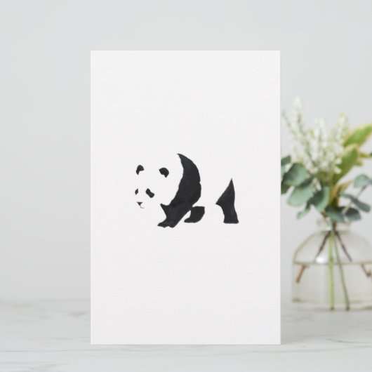 Big Panda beer Briefpapier (Staand voorkant)