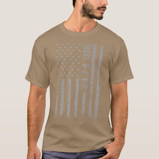 Big Papa American Flag T-shirt
