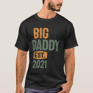 Big Papa Est 2021 vader opa Gift T-shirt