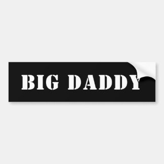 Big papa Funny Bumpersticker