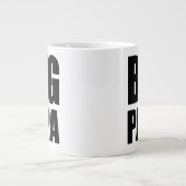 Big Papa Jumbo 20oz Mug, Papa Gift Mug (Devant)