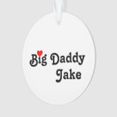 Big papa met Red Heart Ornament (voorkant)