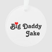 Big papa met Red Heart Ornament (voorkant)