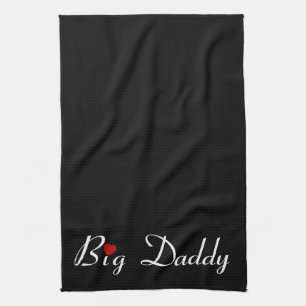 Big papa met Red Heart Theedoek