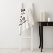 Big Papa weet alles | vader opa Sherpa Deken (In situ)