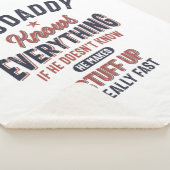 Big Papa weet alles | vader opa Sherpa Deken (3/4)