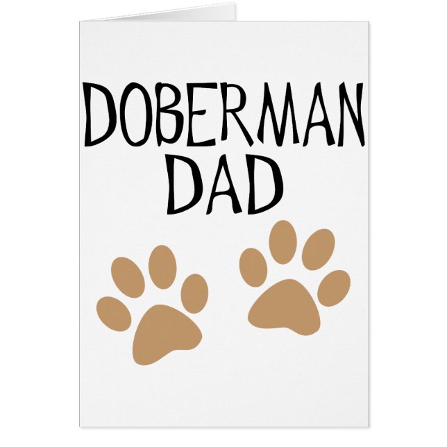 Big Paws Doberman papa (Voorkant)