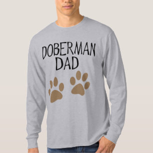 Big Paws Doberman papa T-shirt