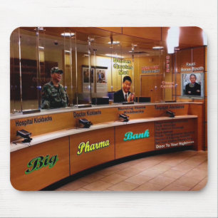 Big pharma bankheupist muismat