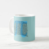 Big Pi-producten Koffiemok (Voorkant links)