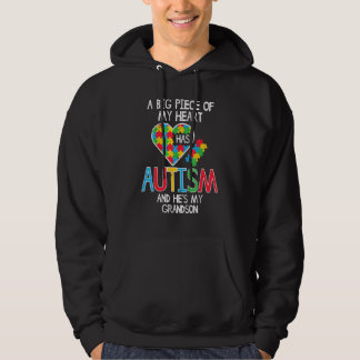 Big Piece heeft Autism Grandson Awarenes Hoodie
