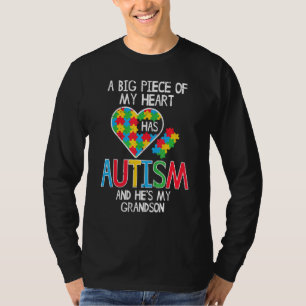Big Piece heeft Autism Grandson Awarenes T-shirt