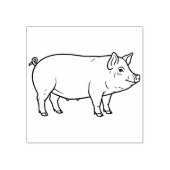 Big Pig Rubberstempel (Afrduk)