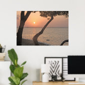Big Pine Key Sunrise Horizontale Druk Poster (Thuiskantoor)