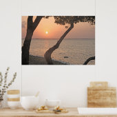 Big Pine Key Sunrise Horizontale Druk Poster (Keuken)