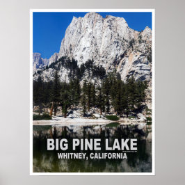Big Pine Lake Reisposter Poster