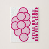 Big Pink Cloud Legpuzzel (Verticaal)
