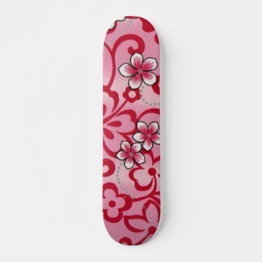 Big_Pink_Flowers[1] Skateboard (Voorkant)