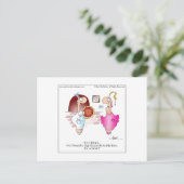 BIG PIZZA PIE Carte postale par April McCallum (Debout devant)