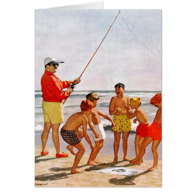 Big Pole Little Fish par Richard Sargent (Devant)