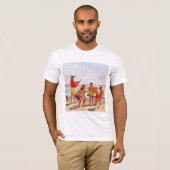 Big Pole Little Fish van Richard Sargent T-shirt (Voorkant volledig)