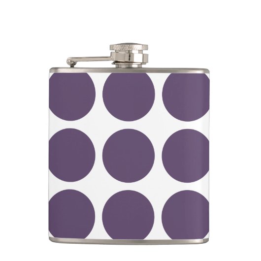 Big Polka Dots Flask Heupfles (Voorkant)