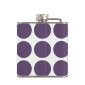 Big Polka Dots Flask Heupfles (Achterkant)