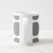 Big Polka Dots Jumbo Mok (Achterkant)